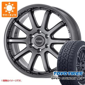 ランドクルーザー300用 サマータイヤ トーヨー オープンカントリー A/T3 275/55R20 117H XL ホワイトレター ジャオス トライブ クロス 9.0-20｜tire1ban