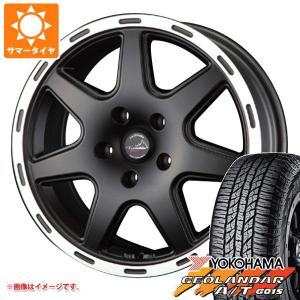 ジープ コンパス M624系用 サマータイヤ ヨコハマ ジオランダー A/T G015 225/60R17 99H ブラックレター ラ・ストラーダ ティラード クロス｜tire1ban