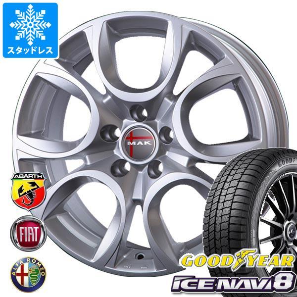 フィアット 500 312系用 スタッドレス グッドイヤー アイスナビ8 185/55R15 82Q...