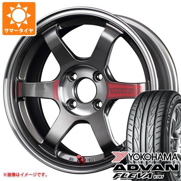 サマータイヤ 195/50R15 82V ヨコハマ アドバン フレバ V701 レイズ ボルクレーシ...