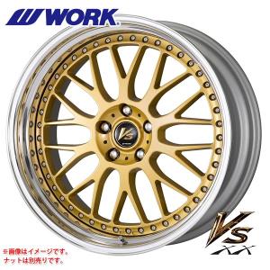 WORK 18インチ 5H100 8J 8J+63〜35 5穴 ホイール 【4本セット 新品