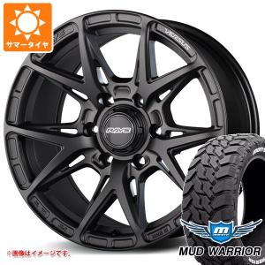 ハイラックスサーフ215系用 サマータイヤ モンスタ マッドウォーリアー LT265/65R17 120/117Q ホワイトレター レイズ ベルサス VV21SX 8.0-17｜tire1ban