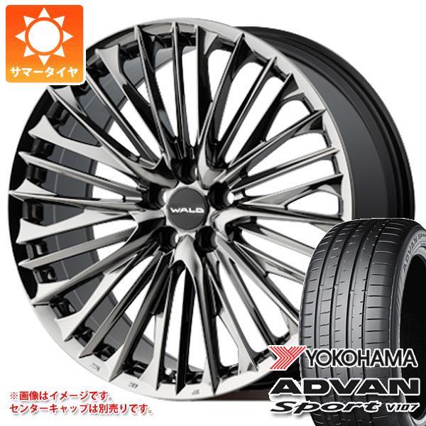 アルファード 40系用 サマータイヤ ヨコハマ アドバンスポーツV107 245/40R21 100...