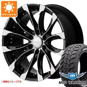 ランドクルーザー プラド 150系用 サマータイヤ モンスタ マッドウォーリアー LT275/55R20 120/117Q ホワイトレター ヴァルド ジャレット J11-C 9.5-20｜tire1ban