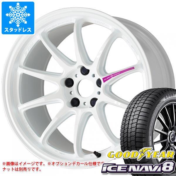 スタッドレスタイヤ グッドイヤー アイスナビ8 245/50R18 104Q XL ワーク エモーシ...