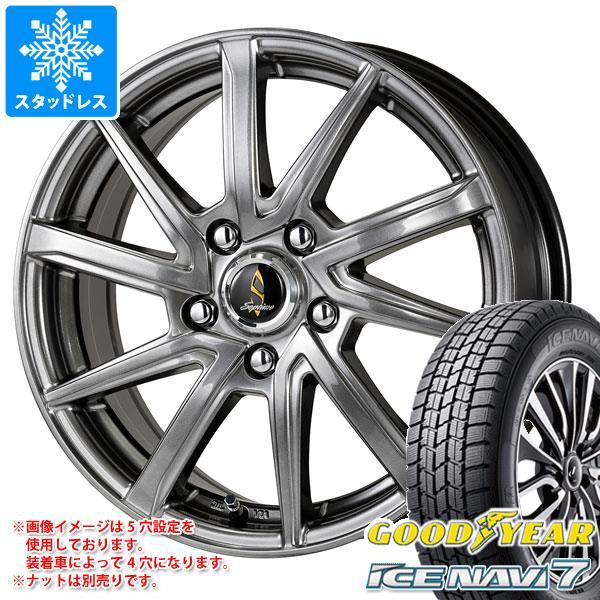 スタッドレスタイヤ グッドイヤー アイスナビ7 215/55R16 93Q セプティモ G01+ 6...