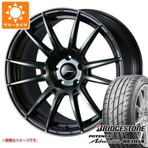 サマータイヤ 225/50R17 98W XL ブリヂストン ポテンザ アドレナリン RE004 ウェッズスポーツ SA-62R 7.0-17｜tire1ban