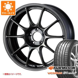 サマータイヤ 225/45R18 (95Y) XL ハンコック ベンタス S1 エボ3 K127 ウェッズスポーツ TC105X 8.0-18｜tire1ban