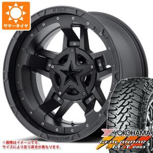 ジープ ラングラー JK/JL系用 サマータイヤ ヨコハマ ジオランダー M/T G003 LT285/70R17 121/118Q KMC XD827 ロックスター3｜tire1ban