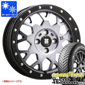 オールシーズン 165/55R14 72H グッドイヤー ベクター 4シーズンズ ハイブリッド MLJ エクストリームJ XJ04 4.5-14｜tire1ban