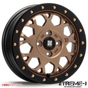 MLJ エクストリームJ XJ04 14インチ 4.5J +43 4-100 マットブロンズ