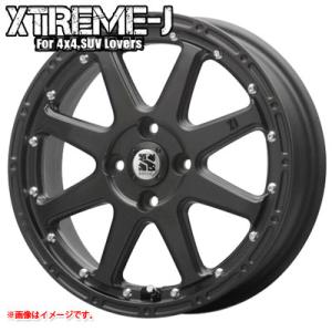 MLJ エクストリームJ 14インチ 4.5J +43 4-100 フラットブラック 4本で