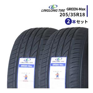 2本セット 205/35R18 2024年製造 新品サマータイヤ LINGLONG GREEN-Max 205/35/18｜tire