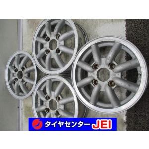 13インチ ワタナベ 5.5J+16 114.3 希少 当時物 旧車 中古アルミ
