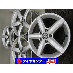 16インチ フォルクスワーゲン ゴルフ純正 6.5J+33 112 中古アルミホイール【4本セット】...