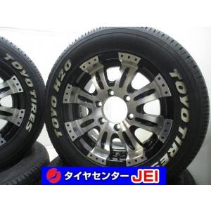 16インチ 215/65R16 109/107R 6.5J+38 139.7 ハイエース 中古タイヤホイール【4本】送料無料(MA16-4036）