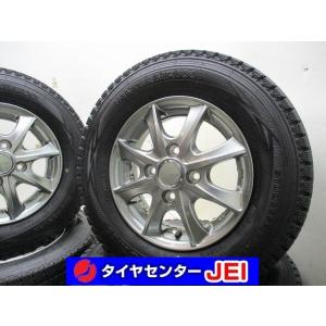 12インチ 145R12 6PR 3.5J+44 100 軽トラ/軽バン SV01 中古スタッドレス...