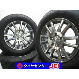 13インチ バリ溝 145/80R13 4J+43 100 軽自動車 中古スタッドレス  