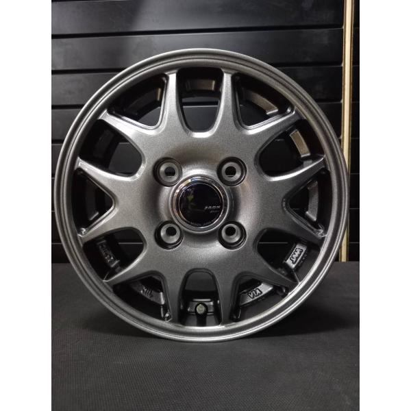 新品 アルミホイール ZACK JP205 4Jx12 +42 4H100 4本 JWL-T◆ハイゼ...