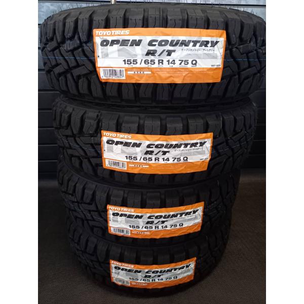 2025年製　TOYO OPEN COUNTRY R/T 155/65R14 4本価格