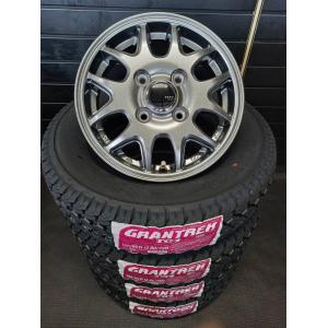 2023年製 ブリヂストン K370 145/80R12 80/78 LT 4本 2026年製】ブリヂストン K370 145/80R12 80/78+JP205 4Jx12 +42 4H100
