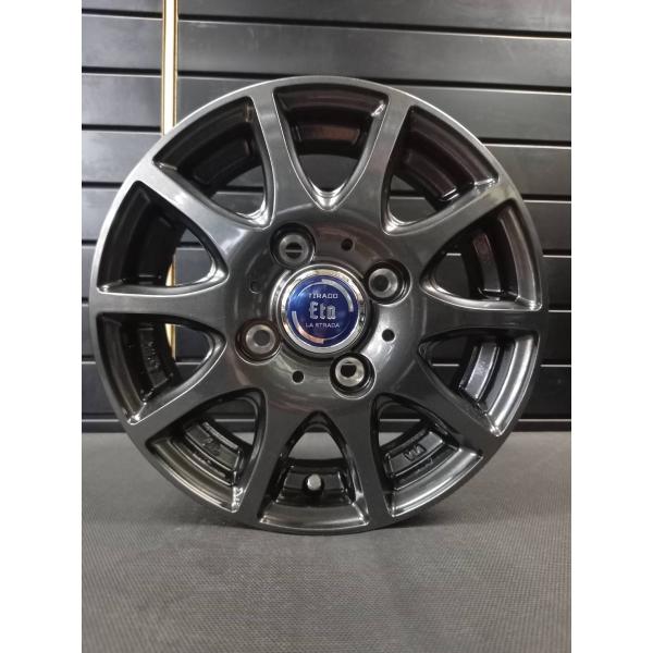 新品 アルミホイール TIRADO ETA 4Jx12 +42 4H100 4本 JWL-T◆ハイゼ...