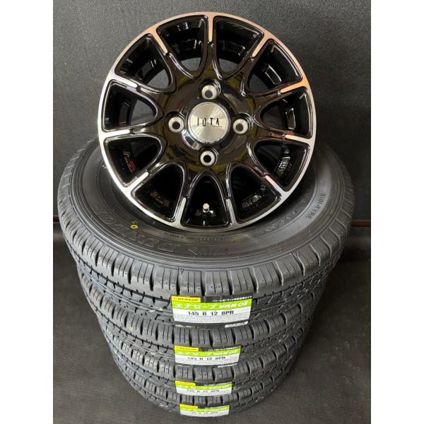 【2025年製】ダンロップ エナセーブ VAN01 145R12 8PR+TIRADO IOTA ブ...