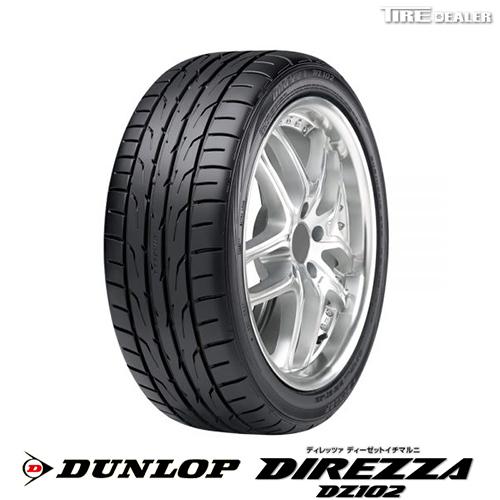 ダンロップ 225/40R18 88W DUNLOP DIREZZA DZ102 サマータイヤ 4本...