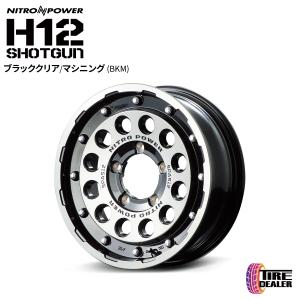 NITRO POWER（ナイトロパワー） H12 ショットガン 16インチ 6.5J イン