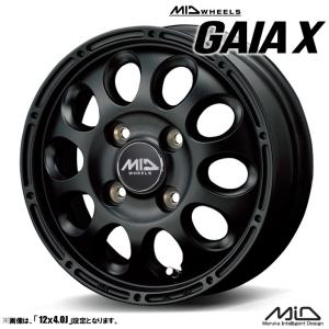 共豊 ホイール4本セット GAIA X ガイアクロス 14インチ リム幅5.0J