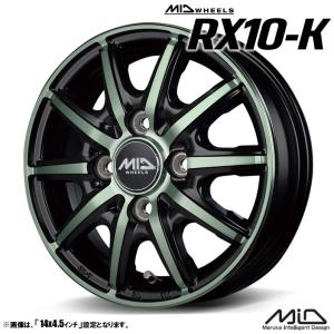 マルカサービス ホイール4本セット MID WHEELS RX10-K 14インチ マルカサービス ホイール4本セット MID WHEELS RX10-K 14インチ