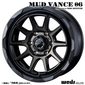 WEDS Weds ウェッズ MUD VANCE 06 マッドヴァンス 17インチ リム幅8.0J