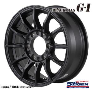 ホイール4本セット 5ZIGEN ゴジゲン BLACKMAN G・I ブラックマン