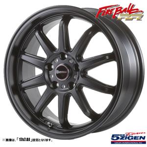 5次元 ファイヤーボール ホワイト ホイール 2本セット① 5ZIGEN 4本セット ゴジゲン FIREBALL RR ファイヤーボール ダブル