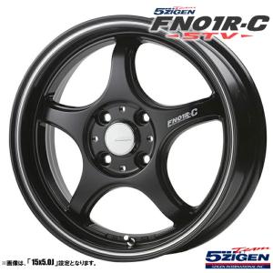 5ZIGEN ホイール4本セット ゴジゲン FN01R-C STV 16インチ リム幅5.5J