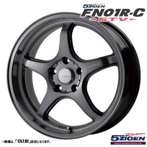 5ZIGEN ホイール4本セット ゴジゲン FN01R-C STV 17インチ リム幅7.0J