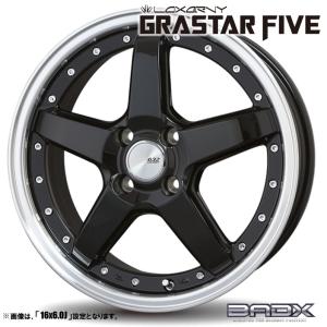ロクサーニ ホイール4本セット BADX バドックス GRASTAR FIVE