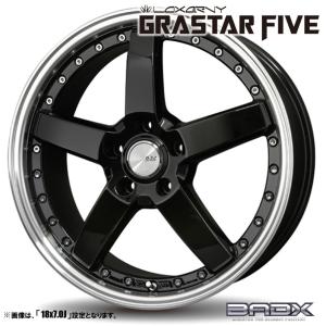 ロクサーニ ホイール4本セット BADX バドックス GRASTAR FIVE