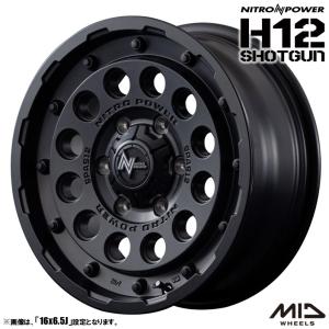 NITRO POWER（ナイトロパワー） H12 ショットガン 16インチ 6.5J P.C.D