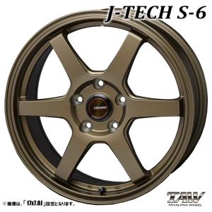 TRYALPHA J-TECH S6 17インチ 4本 ホイール4本セット TRYALPHA トライアルファ J-TECH S-6 ジェイ