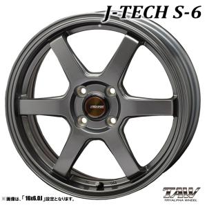 ホイール4本セット TRYALPHA トライアルファ J-TECH S-6 ジェイテック