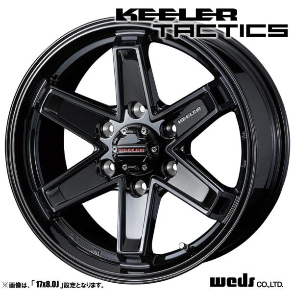 4本セット Weds ウェッズ KEELEER TACTICS キーラー タクティクス 17インチ ...