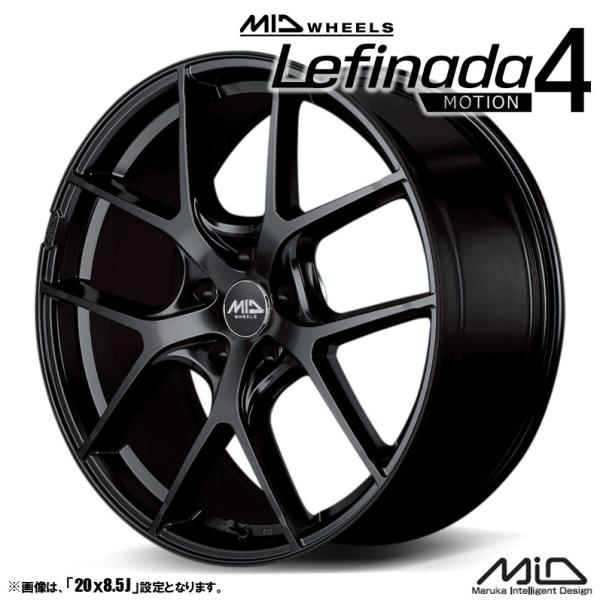 4本セット Lefinada レフィナーダ MOTION4 18インチ リム幅8.0J インセット+...