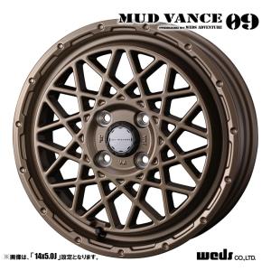 WEDS（ウェッズ） ホイール4本セット MUD VANCE 09 マッドヴァンス 12