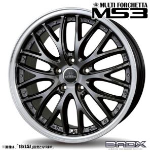 ロクサーニ ホイール4本セット BADX バドックス MULTIFORCHETTA MS3