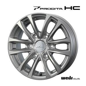 ホイール4本セット Weds ウェッズ PRODITA HC プロディータ 15インチ リム幅5.5J インセット+42 6穴 PCD139.7 チタンシルバー【法人様宛て送料無料】｜tireichiba