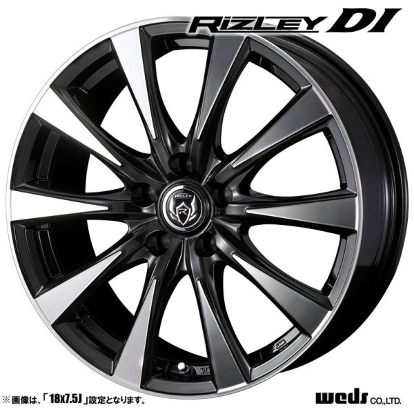 ホイール4本セット Weds RIZLEY DI ライツレー 16インチ リム幅6.5J インセット...