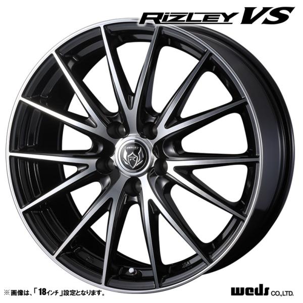 ホイール4本セット Weds ウェッズ RIZLEY VS ライツレー 16インチ リム幅6.5J ...