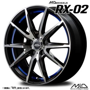 マルカサービス ホイール4本セット MID WHEELS RX-02 18インチ リム幅