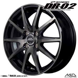 シュナイダー 4本セット SCHNEIDER DR-02 16インチ リム幅6.5J イン